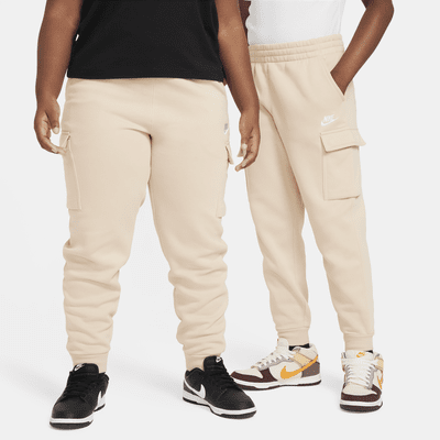 Nike Sportswear Club Fleece Big Kids' Cargo Pants (Extended Size)