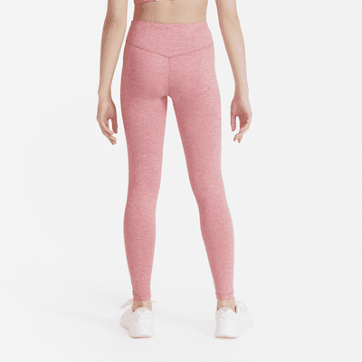 Nike Dri-FIT One Luxe Big Kids' (Girls') High-Rise Leggings