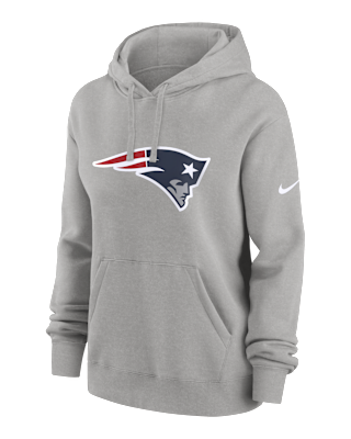 Женское худи New England Patriots Club Nike NFL Pullover Hoodie