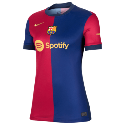 Lamine Yamal Barcelona 2024/25 Stadium Home Women's Nike Dri-FIT Soccer Jersey