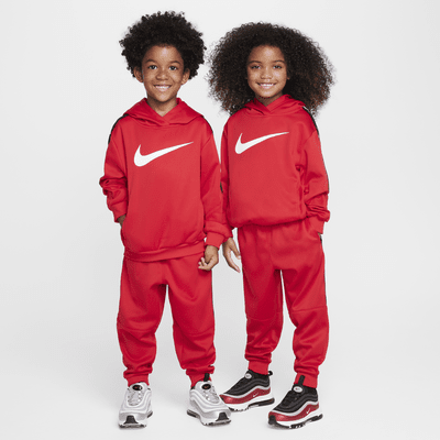 Conjunto de pants y sudadera sin cierre de poliéster para niños talla pequeña Nike Dri-FIT Sportswear Club