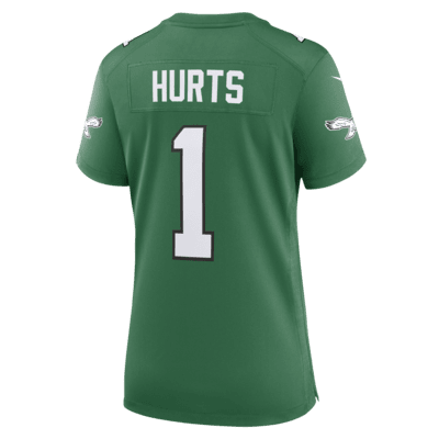 Jersey de fútbol americano Nike de la NFL Game para mujer Jalen Hurts ...