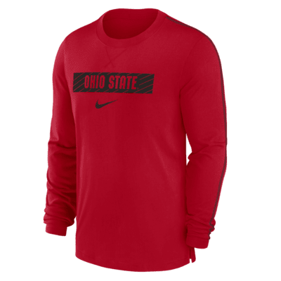 Ohio State Buckeyes Sideline Player Men's Nike Dri-FIT College T-Shirt