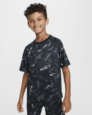 Подростковые шорты Nike Multi Big Kids' (Boys') Dri-FIT Short-Sleeve Top