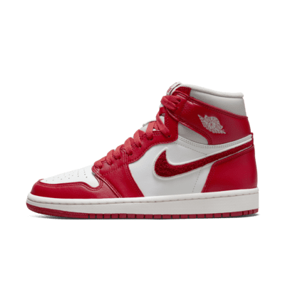 air jordan shoes red and white