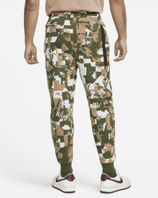 nike fleece printed joggers