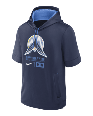 Мужское худи Minnesota Twins City Connect Nike MLB Short-Sleeve Pullover Hoodie