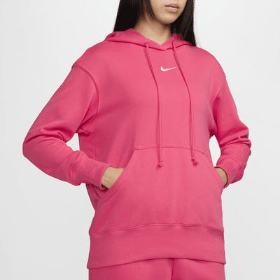 Nike Sportswear Phoenix Fleece 女款寬版套頭法國毛圈布連帽上衣