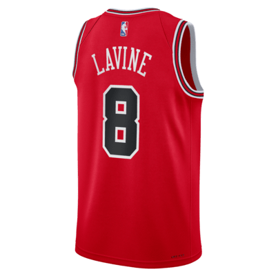 Zach LaVine Chicago Bulls 2023/24 Icon Edition Big Kids' Nike NBA Swingman Jersey