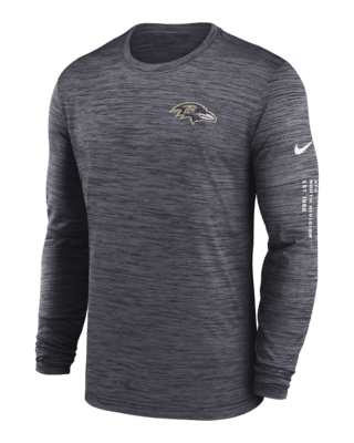 Los Angeles Rams Velocity Nike Men's Dri-Fit NFL Long-Sleeve T-Shirt in Black, Size: Small | 00OE06F95-07K