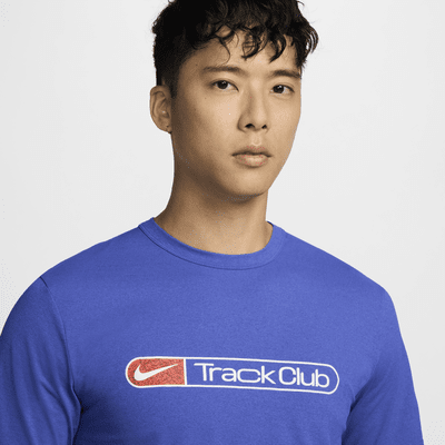 ナイキ ハイバース トラック クラブ メンズ Dri-FIT UV ショートスリーブ ランニングトップ