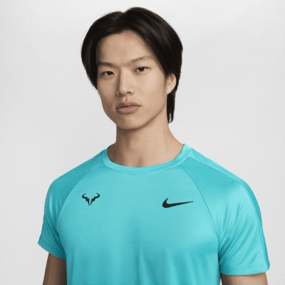 Rafa Challenger Nike Dri-FIT tennistop met korte mouwen voor heren