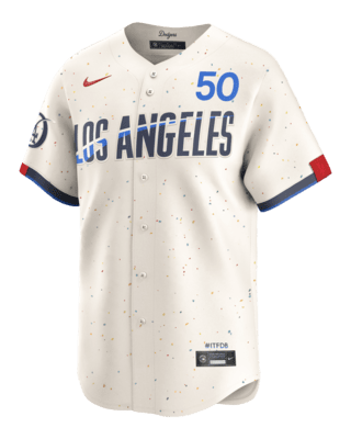 Мужские джерси Mookie Betts Los Angeles Dodgers City Connect Nike Dri-FIT ADV MLB Limited Jersey