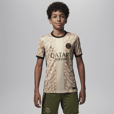 Paris Saint-Germain 2023/24 Stadium Vierde Replica Jordan voetbalshirt met Dri-FIT voor kids