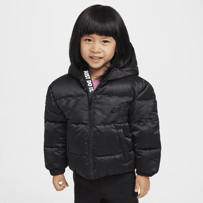 Nike Toddler Jacquard Hazard Stripe Puffer Jacket