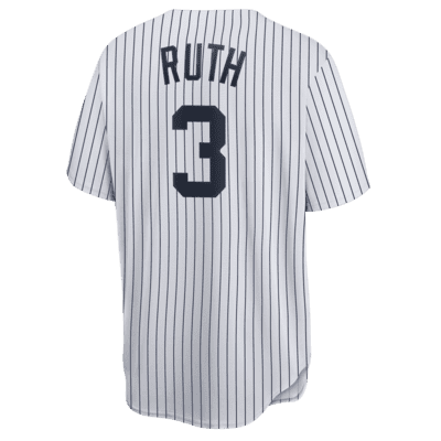 Camiseta de béisbol Cooperstown para hombre MLB New York Yankees (Babe Ruth)