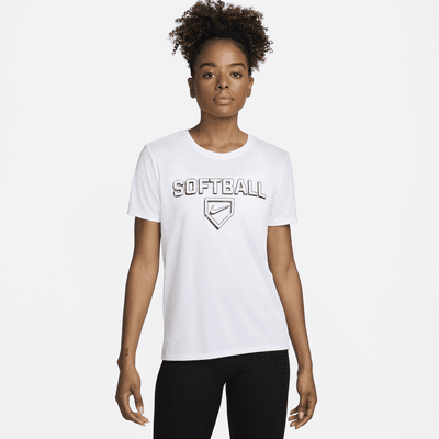 Playera de softball para mujer Nike Dri-FIT