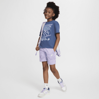 Playera para niña talla grande Nike Sportswear