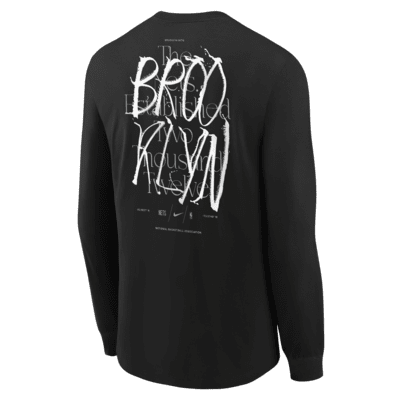 brooklyn nets long sleeve t shirt