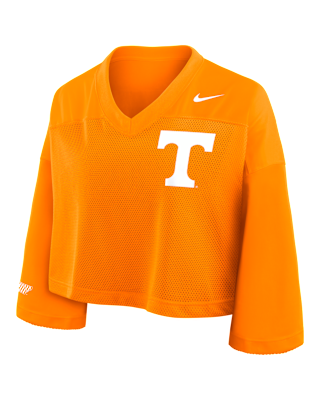Женские джерси Tennessee Jersey Nike Dri-FIT College Cropped Top