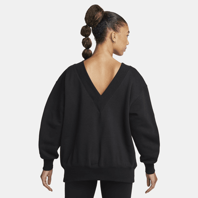 Nike Sportswear Phoenix Fleece Women's Oversized V-Neck Sweatshirt. Nike ZA