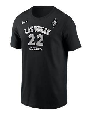 Мужская футболка A'ja Wilson Las Vegas Aces Nike WNBA