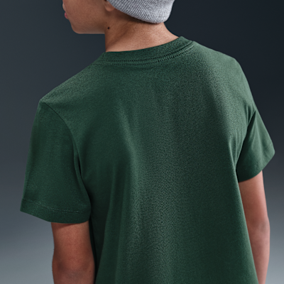 Playera para niños talla grande Nike Sportswear