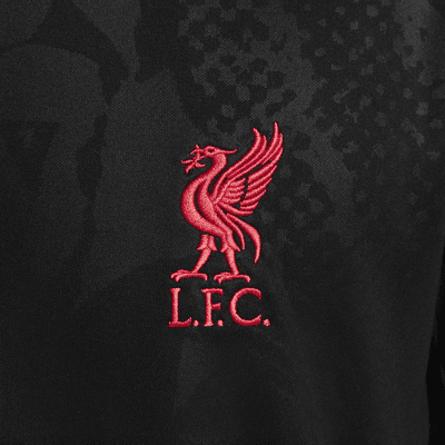 Liverpool FC Academy Pro Üçüncü Nike Dri-FIT Maç Öncesi Erkek Futbol Üstü