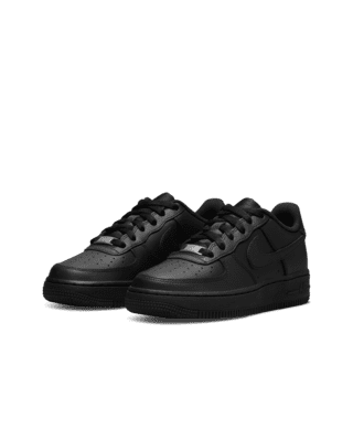 Nike Boys Air Force 1 LV8 - Shoes White/Black Size 07.0
