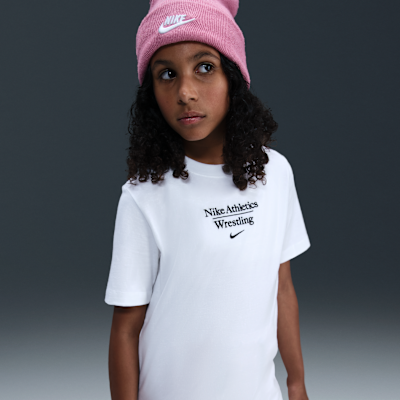 Playera para niños talla grande Nike Wrestling