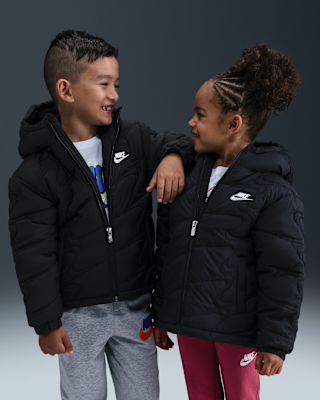 Детская куртка Nike Little Kids' Swoosh Quilted Puffer