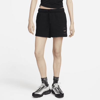 Nike Sportswear Women's Fleece Mid-Rise Shorts. Nike MY