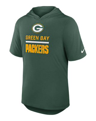 Мужская футболка Green Bay Packers Nike Dri-FIT NFL Hooded
