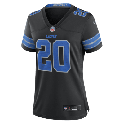 Jersey de fútbol americano Nike de la NFL Game para mujer Barry Sanders Detroit Lions