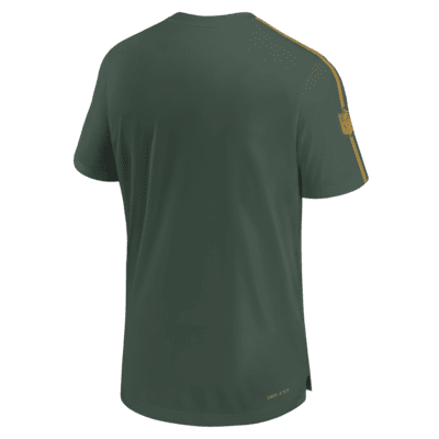 Green Bay Packers Sideline Coach Men's Nike Dri-FIT NFL Top