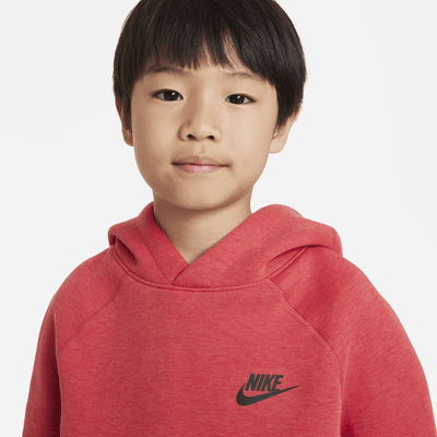 Sudadera con gorro sin cierre para niño talla grande Nike Sportswear Tech Fleece