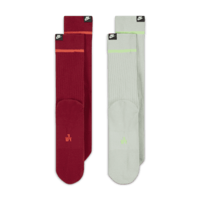 Nike SNKR Sox Unisex Crew Socks (2 Pairs)