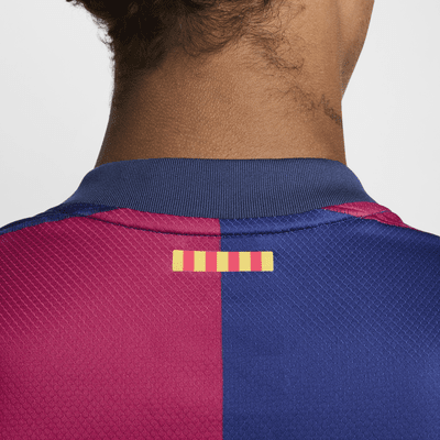 F.C. Barcelona 2024/25 Stadium Home Men's Nike Dri-FIT Football Replica Shirt