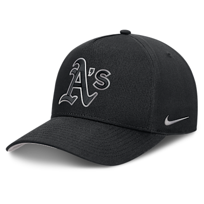 Athletics Rise Men's Nike Dri-FIT MLB A-Frame Trucker Adjustable Hat from Nike - $40