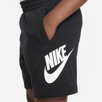 Nike Sportswear Club Fleece-shorts i french terry til større børn (udvidet størrelse)