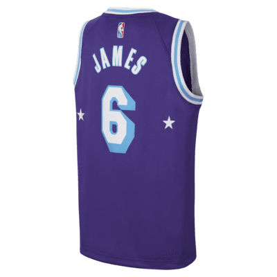 Maillot Swingman LA Lakers Personnalisé Taille L - Authentique NBA Occasion