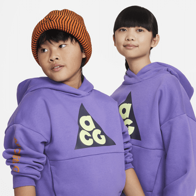 Nike ACG Icon Fleece Big Kids' Pullover Hoodie