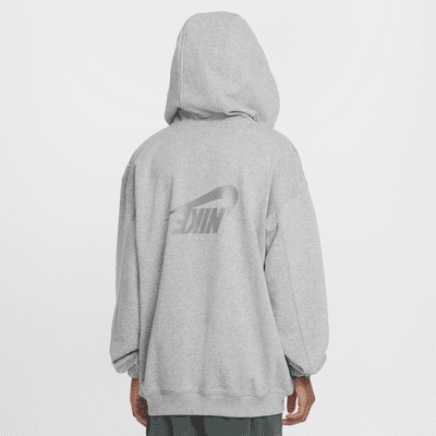 Felpa oversize in fleece con cappuccio Dri-FIT Nike Sportswear – Bambina/Ragazza