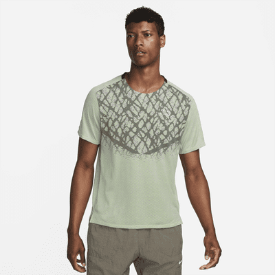 nike green running top