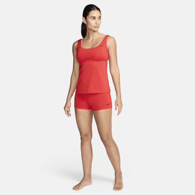 Top de traje de baño para mujer Nike Tankini