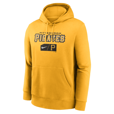 Nike Lettering Club (MLB Pittsburgh Pirates) Men's Pullover Hoodie