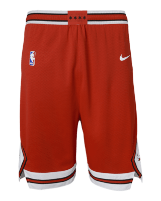 Подростковые шорты Chicago Bulls Icon Edition Big Kids' Nike Dri-FIT NBA Swingman Shorts