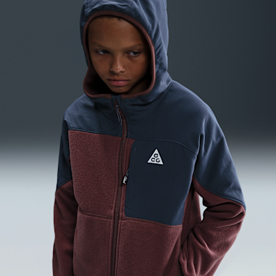 나이키 ACG '울프 트리' 주니어 Polartec® 풀집 후디