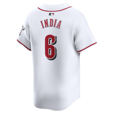 Jersey Nike Dri-FIT ADV de la MLB Limited para hombre Jonathan India Cincinnati Reds