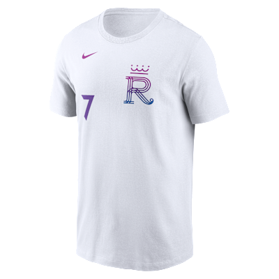 Bobby Witt Jr. Kansas City Royals City Connect Men's Nike MLB T-Shirt from Nike - $50